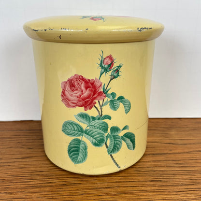 Vintage rozen blik