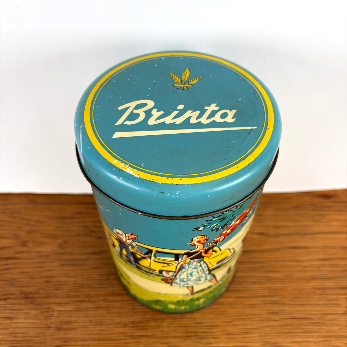 Vintage Brinta Blik