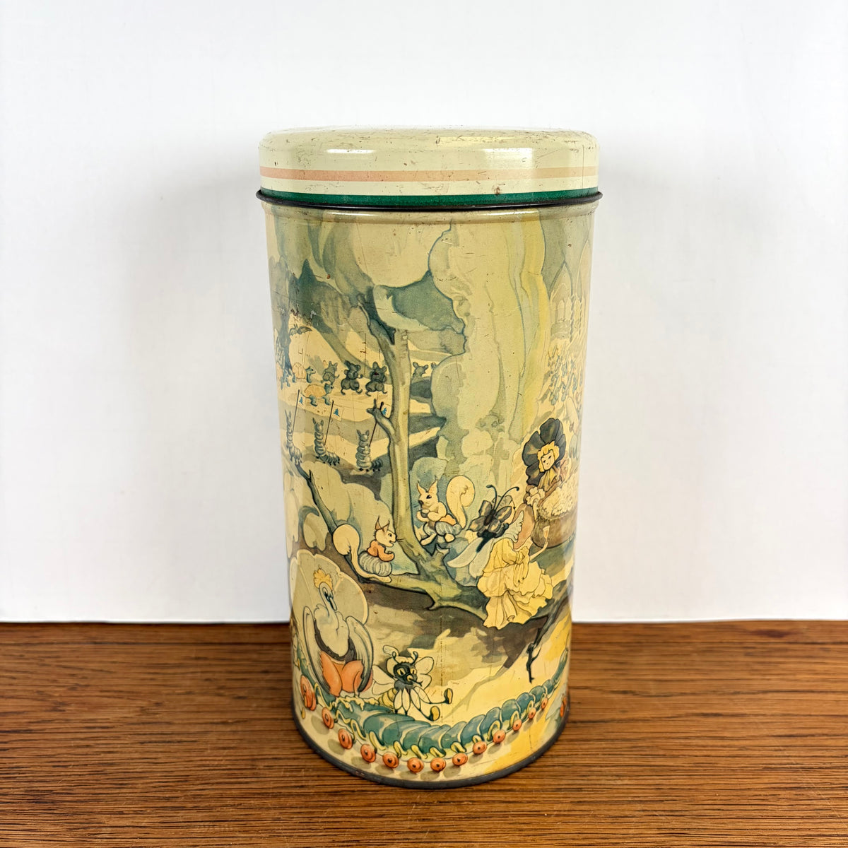Vintage beschuitbus Spar sprookjes