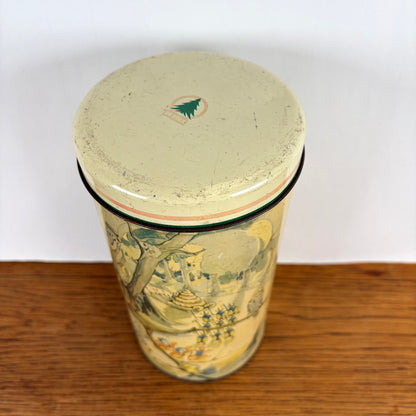 Vintage beschuitbus Spar sprookjes