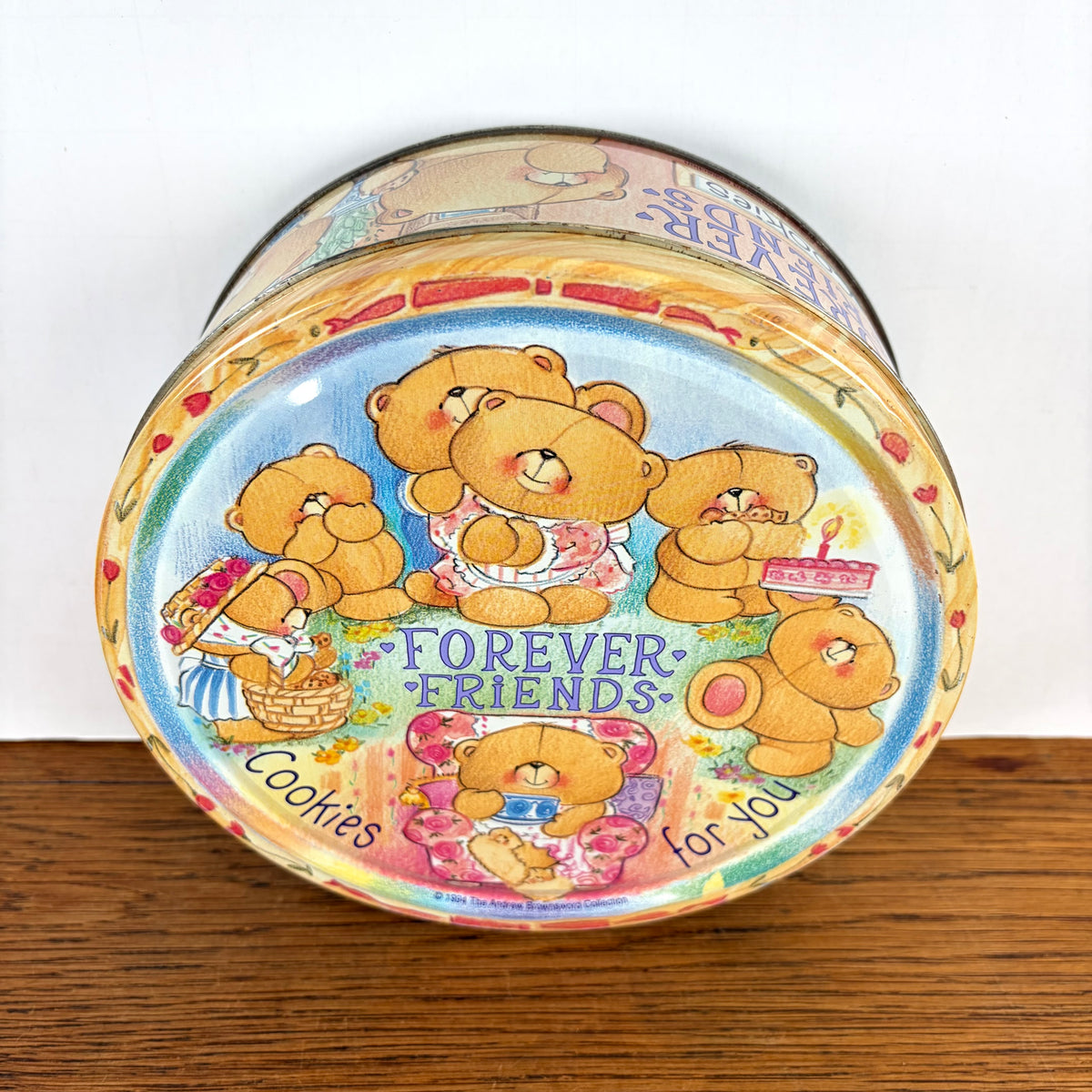 Vintage Forever Friends koekjesblik 1994