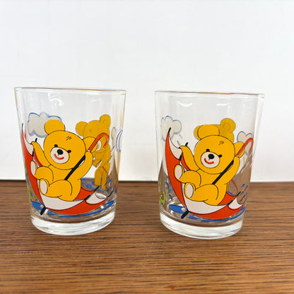 Vintage kinderglaasjes beertjes