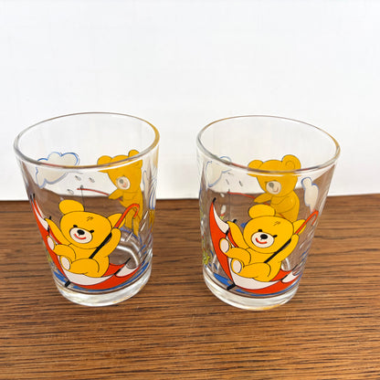 Vintage kinderglaasjes beertjes