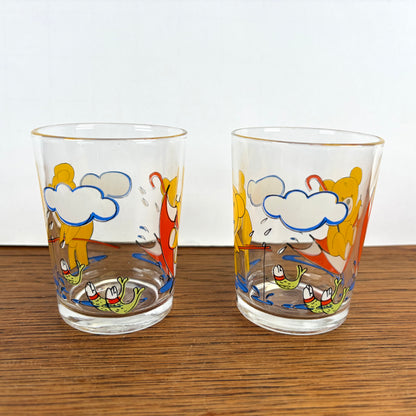 Vintage kinderglaasjes beertjes