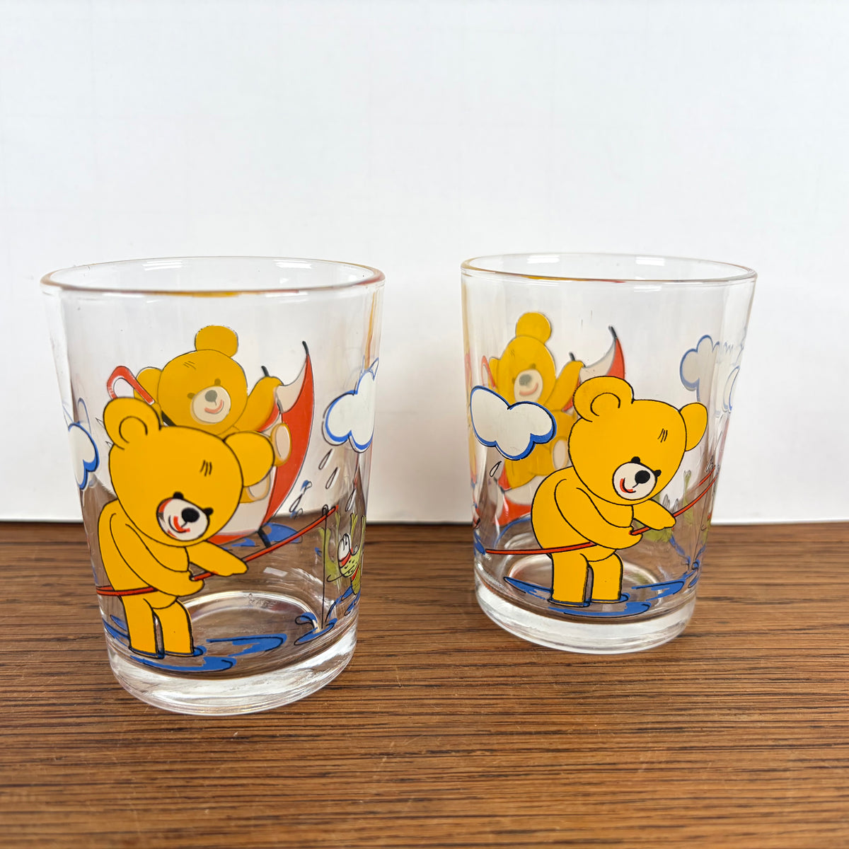 Vintage kinderglaasjes beertjes