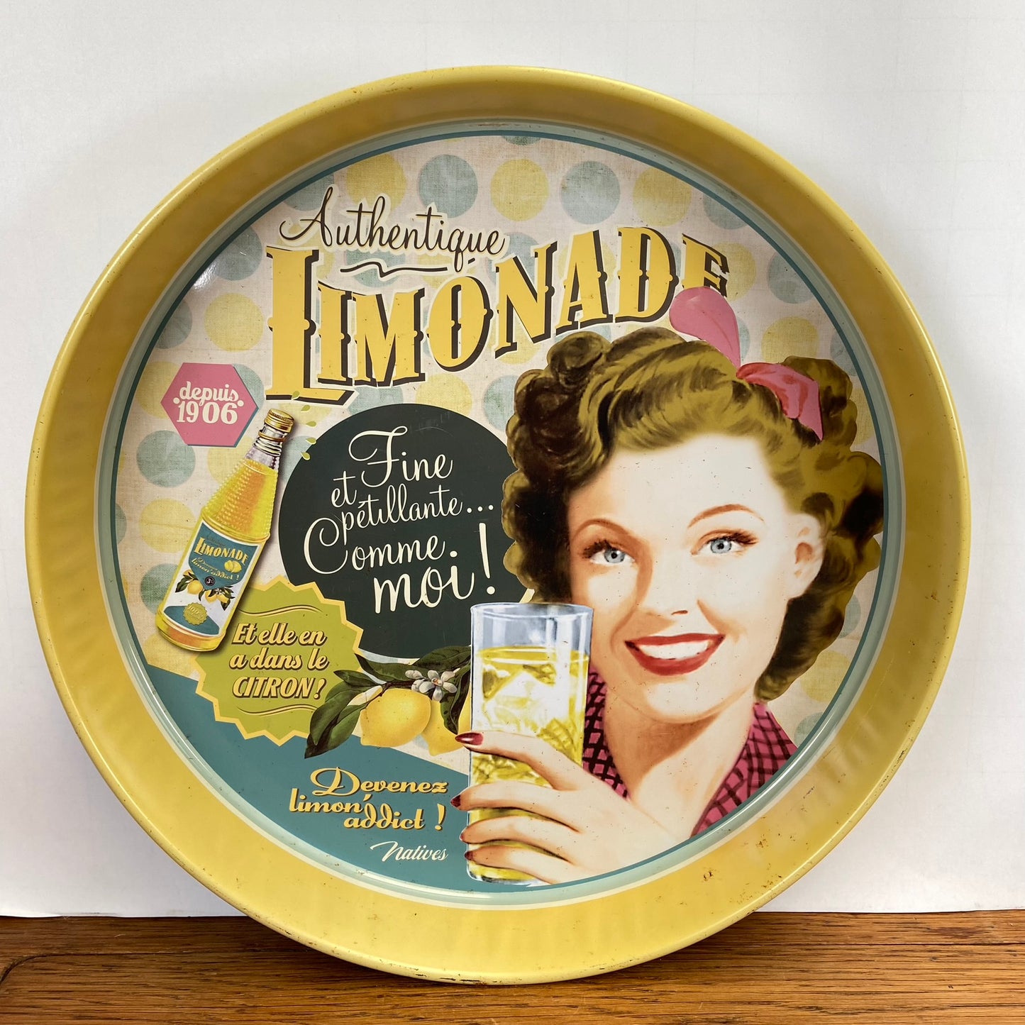 Dienblad Limonade