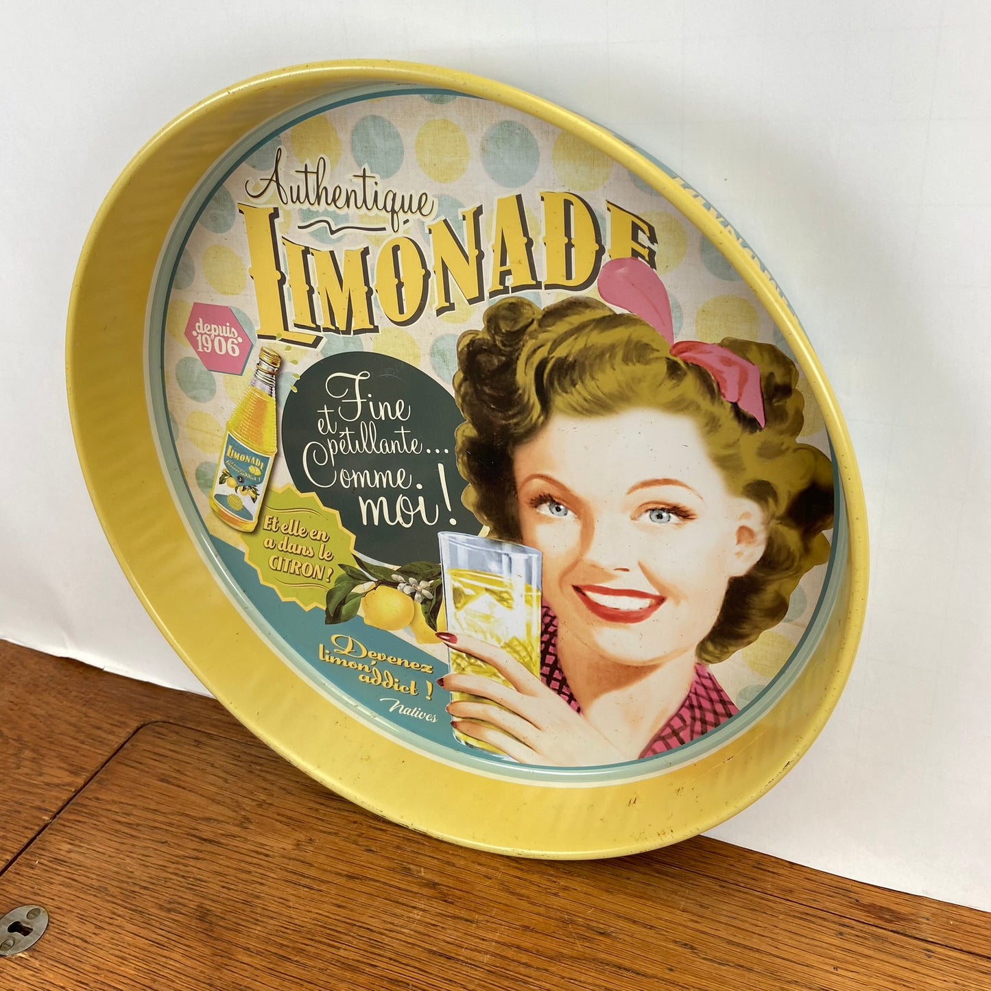 Dienblad Limonade