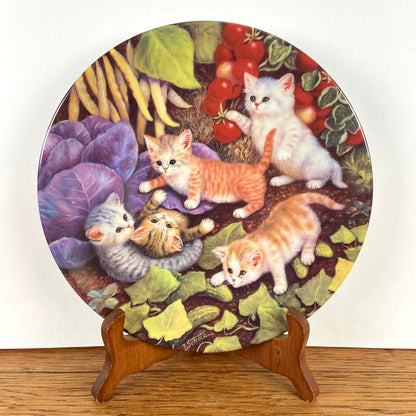 Wandbord katten  "Spielplatz Gemusebeet"