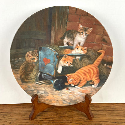 Wandbord Katten "Die Spielkameraden"
