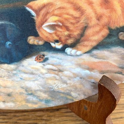 Wandbord Katten "Die Spielkameraden"