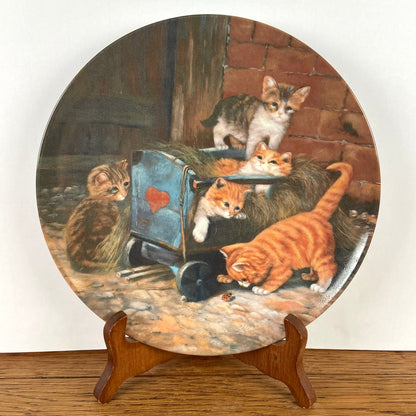 Wandbord Katten "Die Spielkameraden"