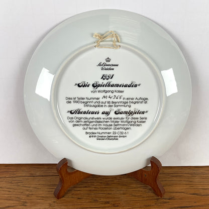 Wandbord Katten "Die Spielkameraden"