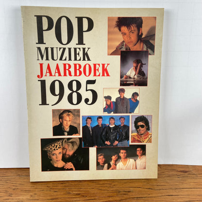 Boek Popmuziek jaarboek 1985