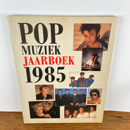 Boek Popmuziek jaarboek 1985