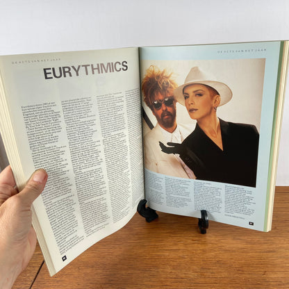 Boek Popmuziek jaarboek 1985
