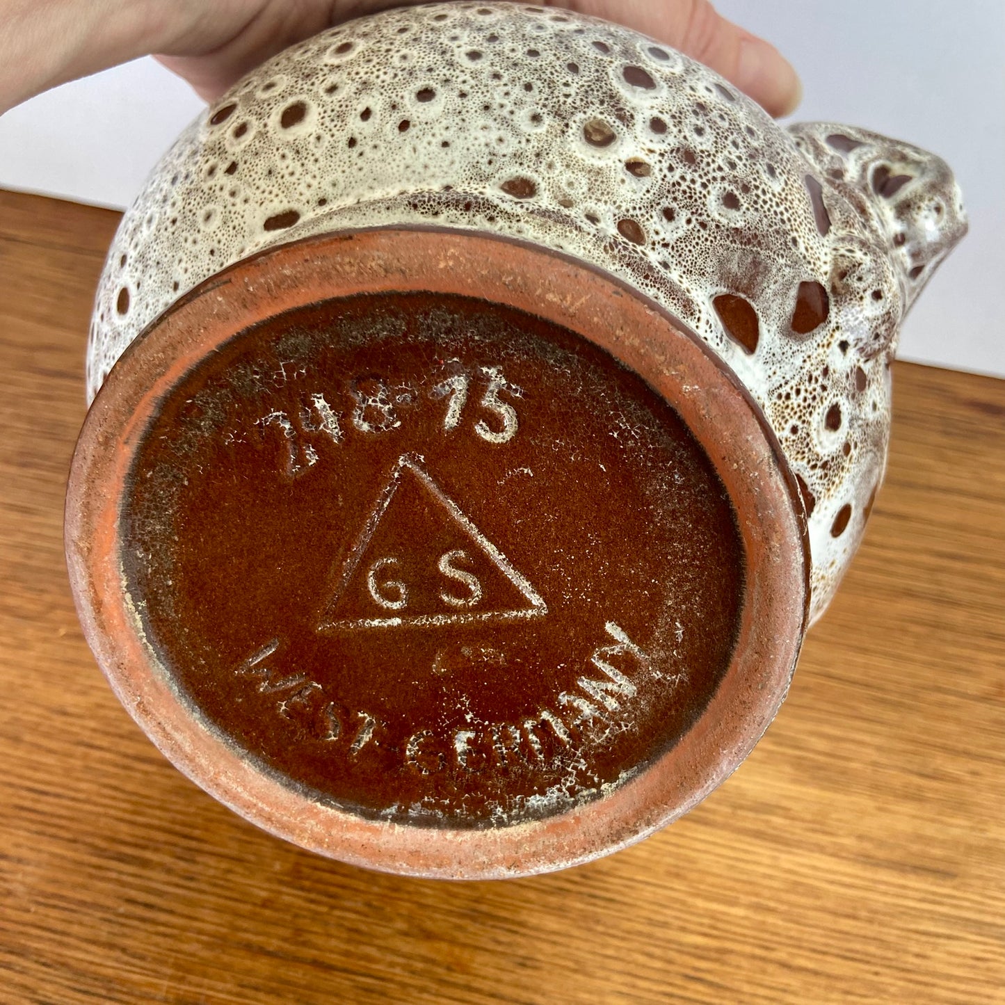 Vintage West Germany bloempot 348-15