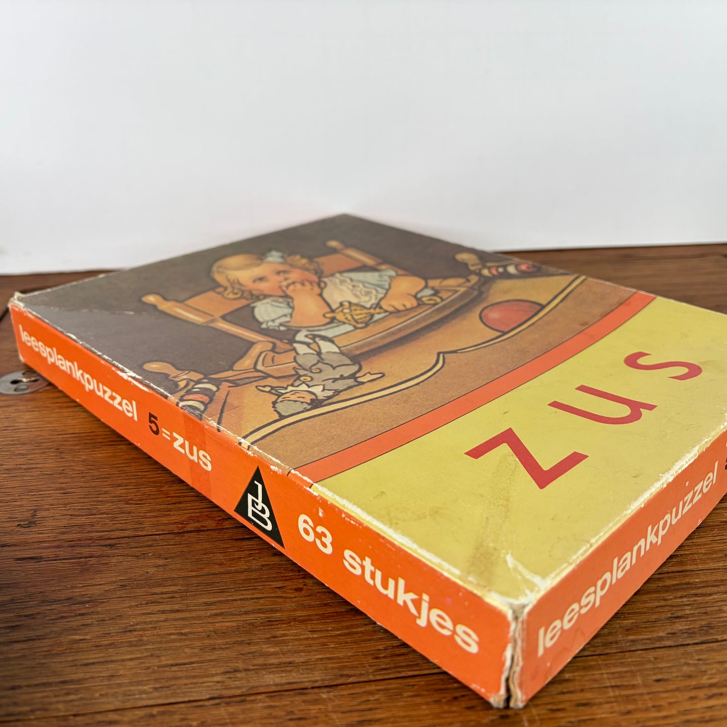 Vintage leesplank puzzel Zus