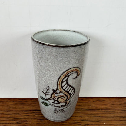 Vintage vaasje eekhoorn