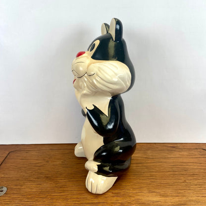 Grote vintage spaarpot Sylvester