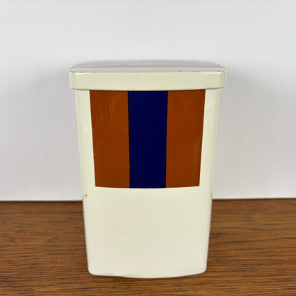 Vintage blik Simel bruin