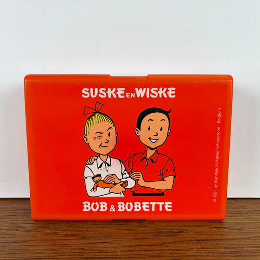 Vintage broodtrommel Suske en Wiske