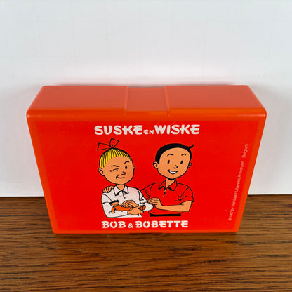 Vintage broodtrommel Suske en Wiske