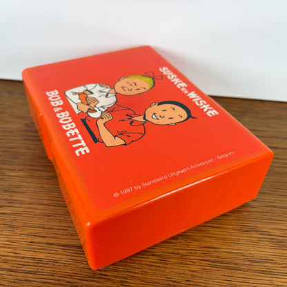 Vintage broodtrommel Suske en Wiske