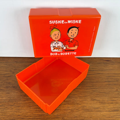 Vintage broodtrommel Suske en Wiske