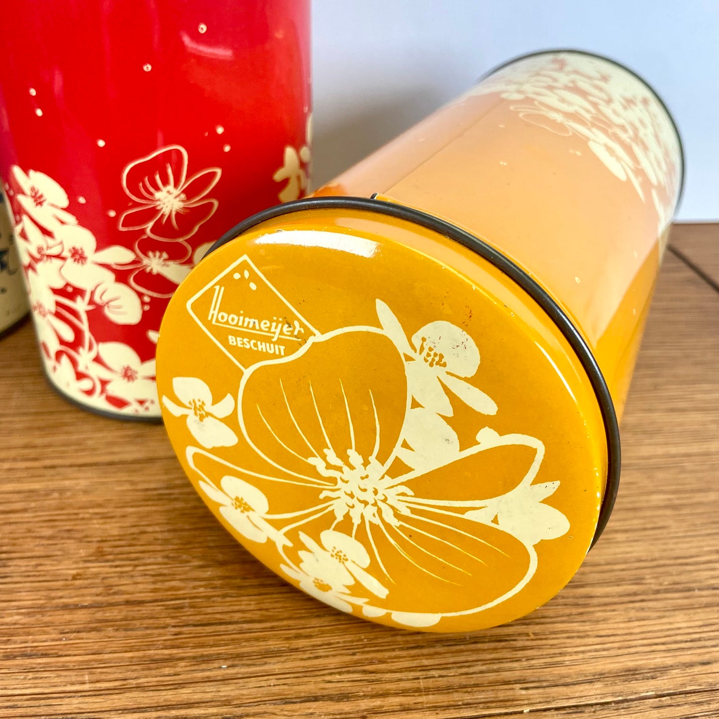 Vintage Hooimeijer beschuitbussen