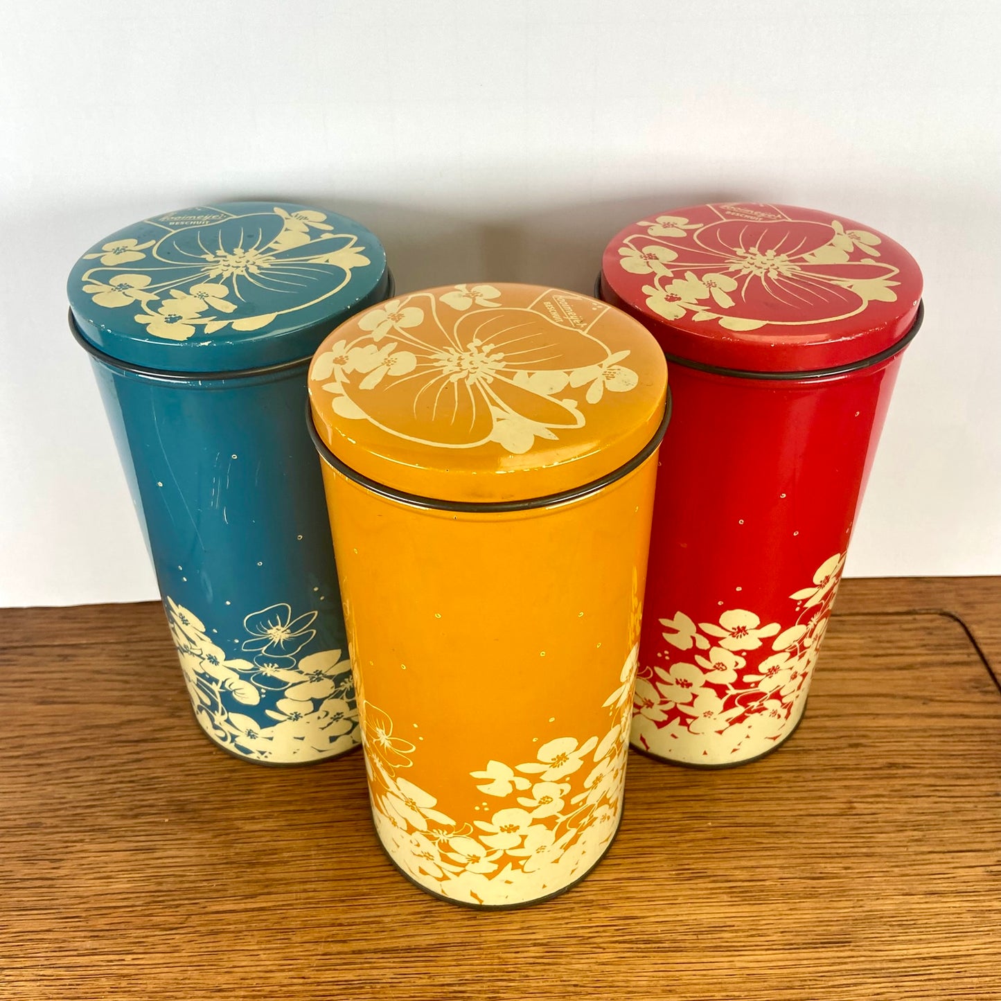 Vintage Hooimeijer beschuitbussen