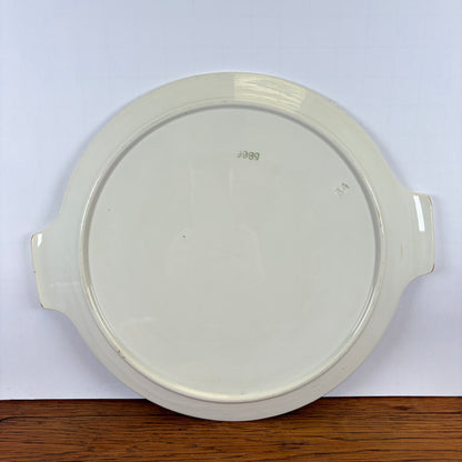 Vintage taartschaal geruit