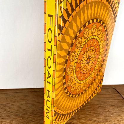 Fotoalbum met toffe retro print