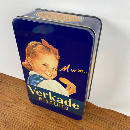 Vintage koekblik van Verkade