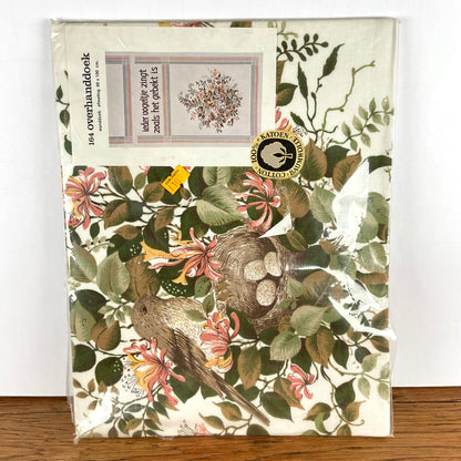 Vintage overhanddoek voor keukenrek