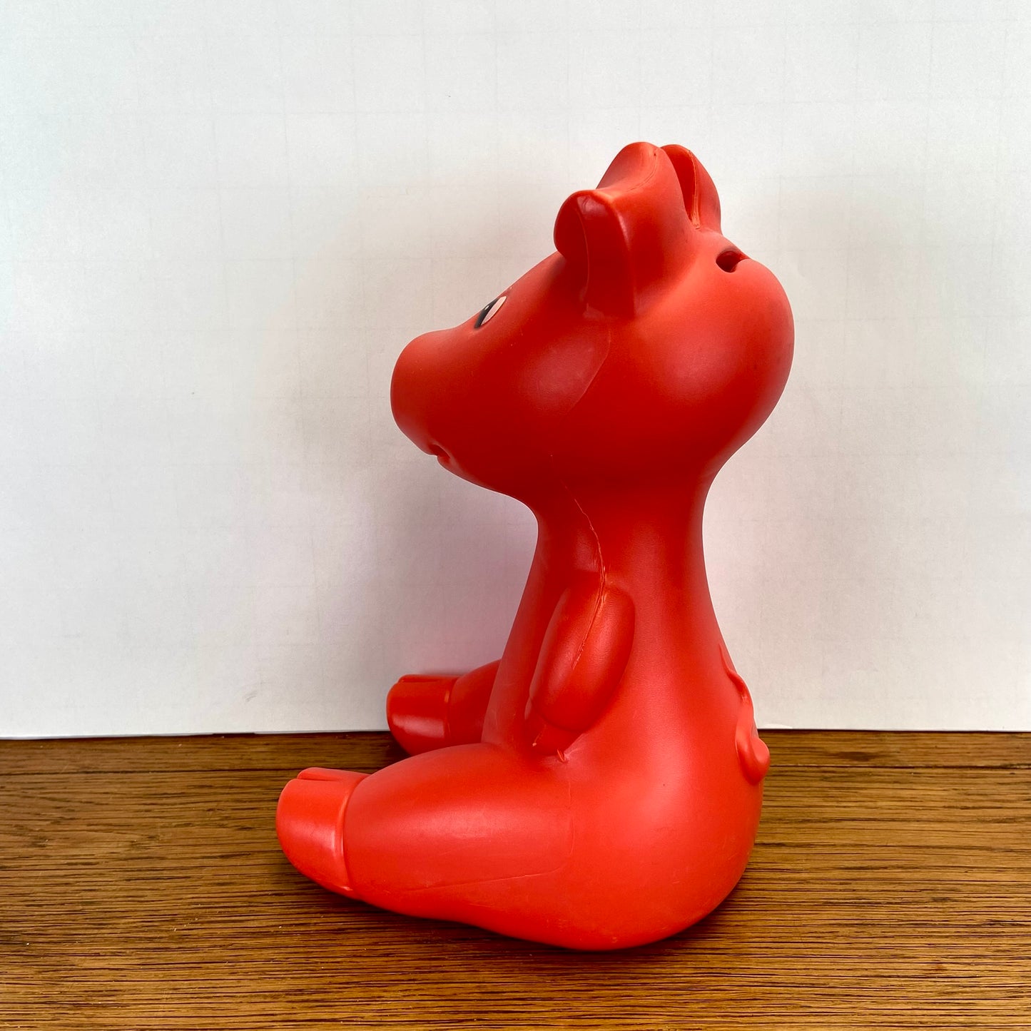 Vintage spaarvarken Ikea rood