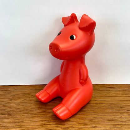 Vintage spaarvarken Ikea rood