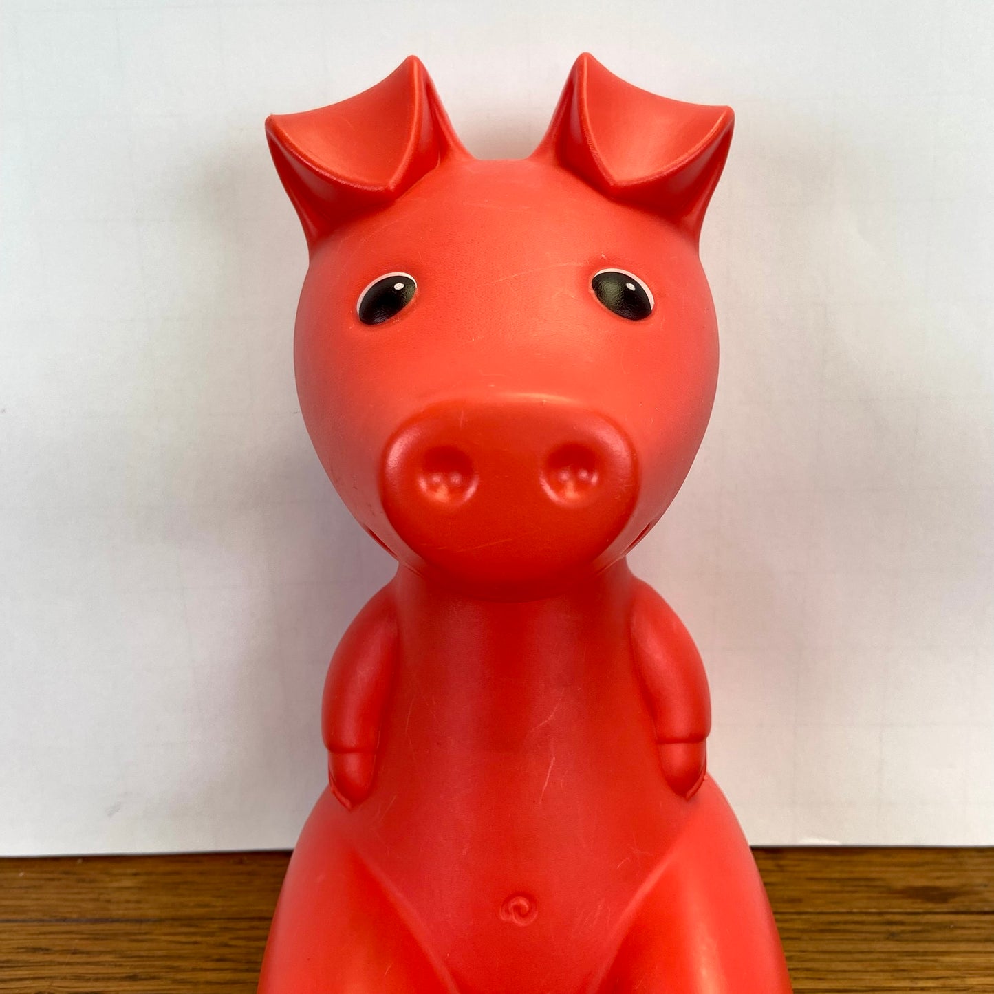 Vintage spaarvarken Ikea rood
