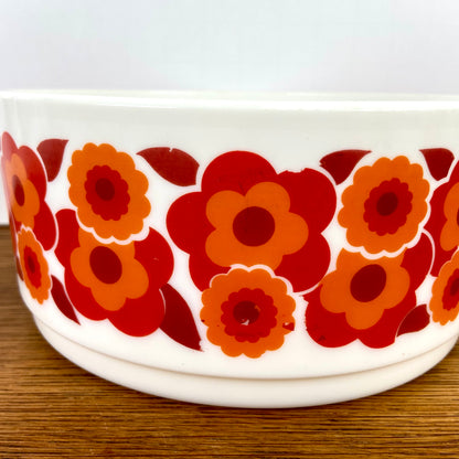 Arcopal lotus schaal oranje rood 21 Ø