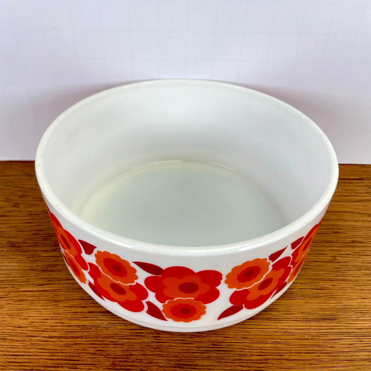 Arcopal lotus schaal oranje rood 21 Ø