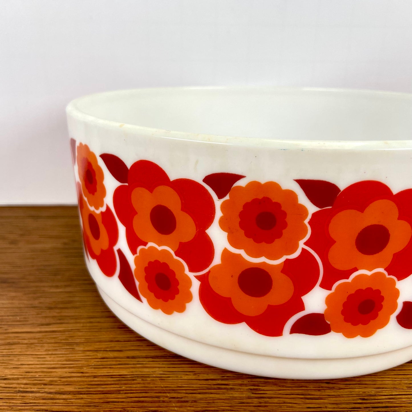 Arcopal lotus schaal oranje rood 21 Ø