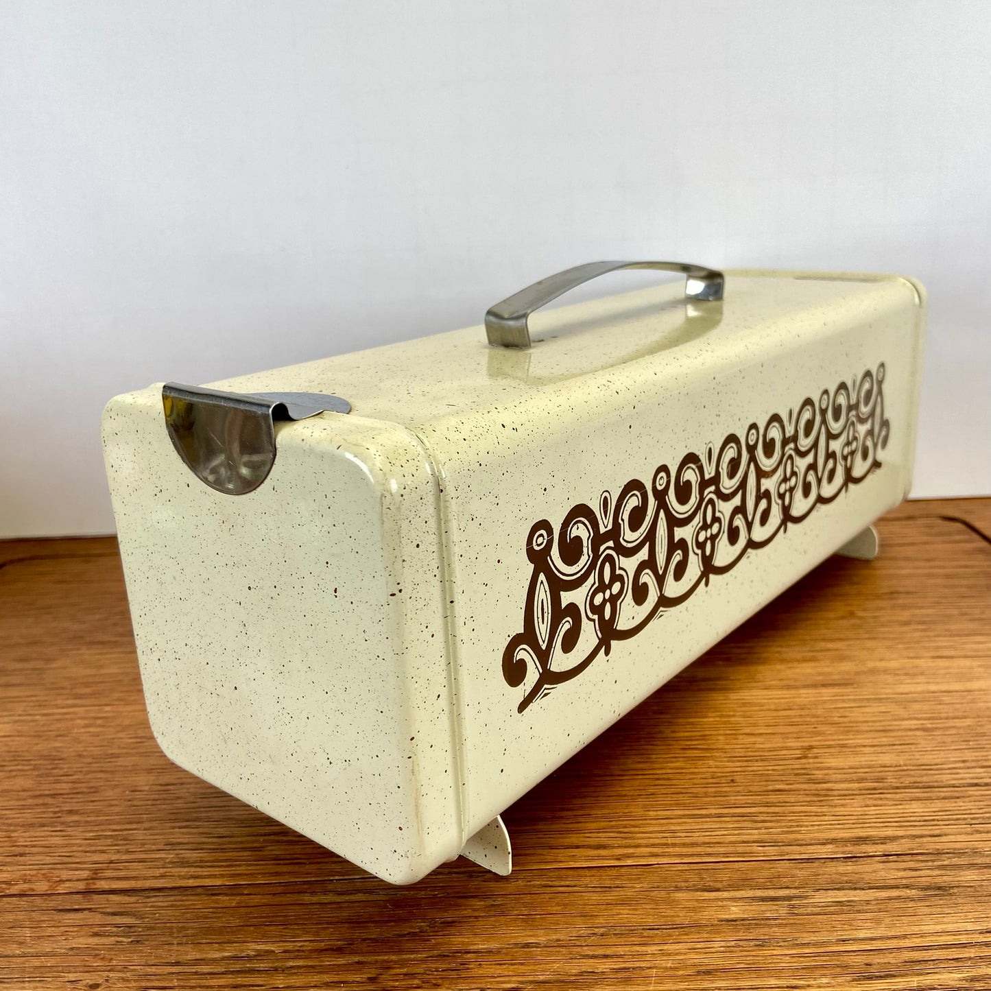 Vintage Brabantia ontbijtkoekblik
