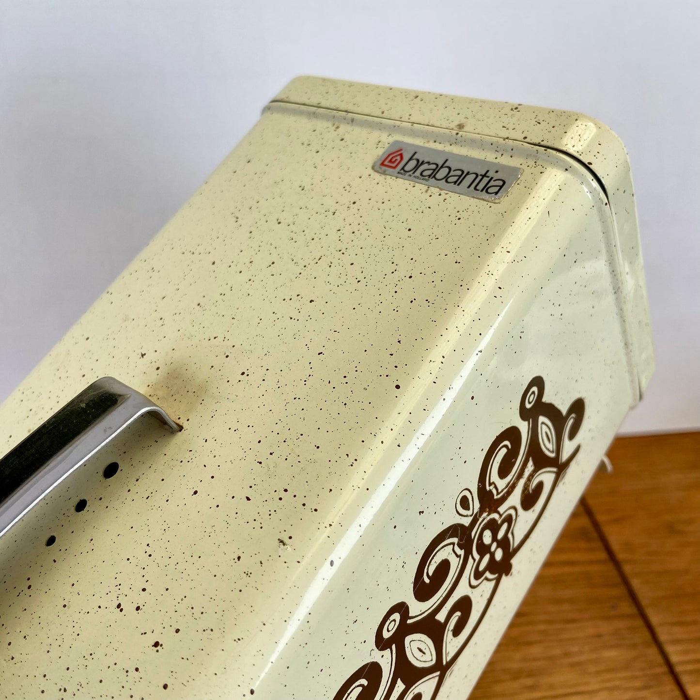 Vintage Brabantia ontbijtkoekblik