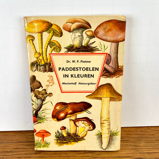 Vintage boekje Paddestoelen in kleuren