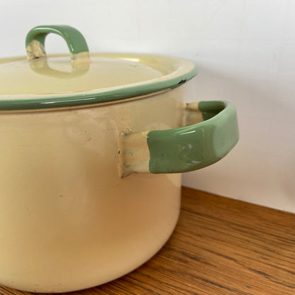 Vintage emaille pan