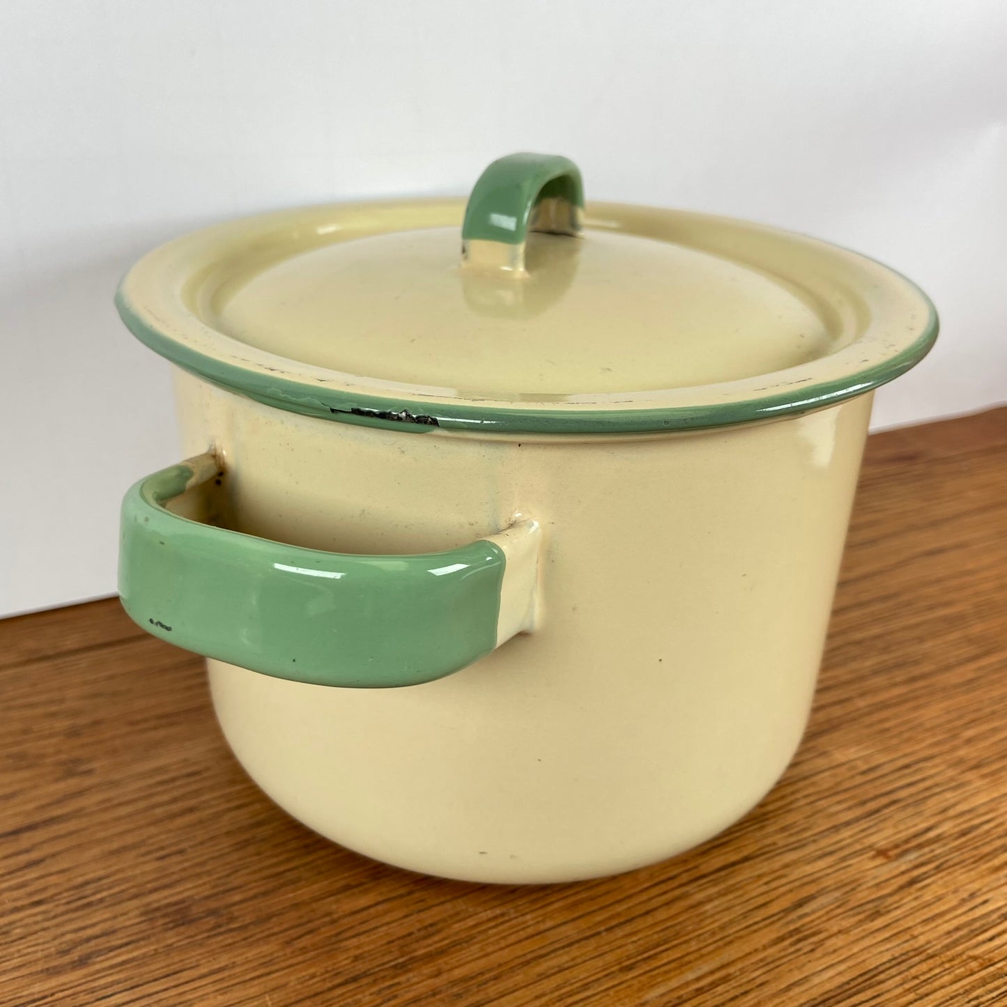 Vintage emaille pan