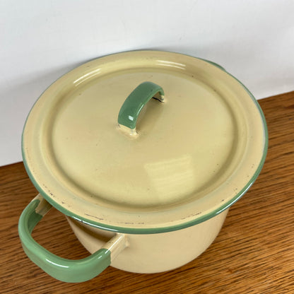 Vintage emaille pan