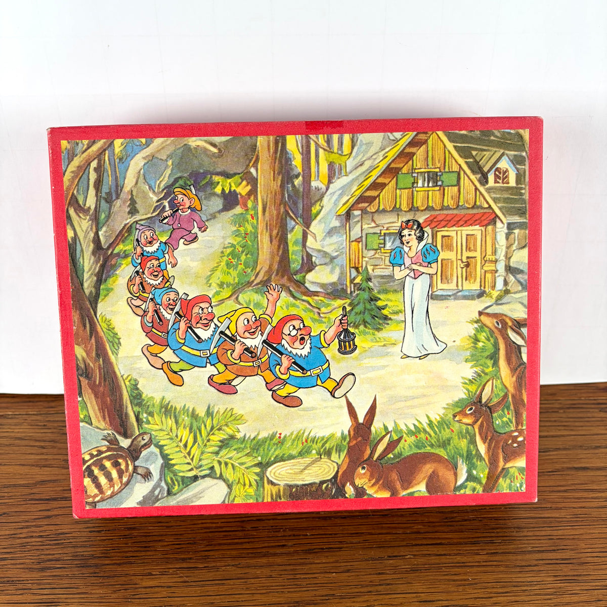 Vintage blokken puzzel