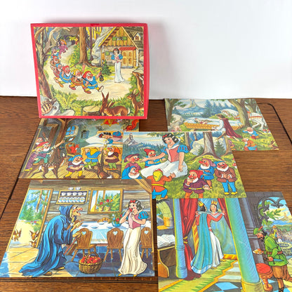 Vintage blokken puzzel