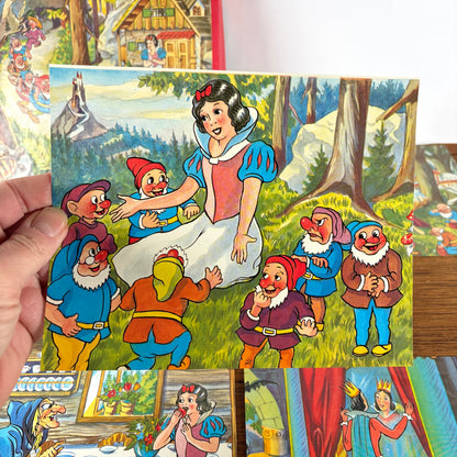 Vintage blokken puzzel