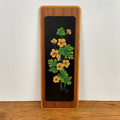 Vintage schilderij bloem